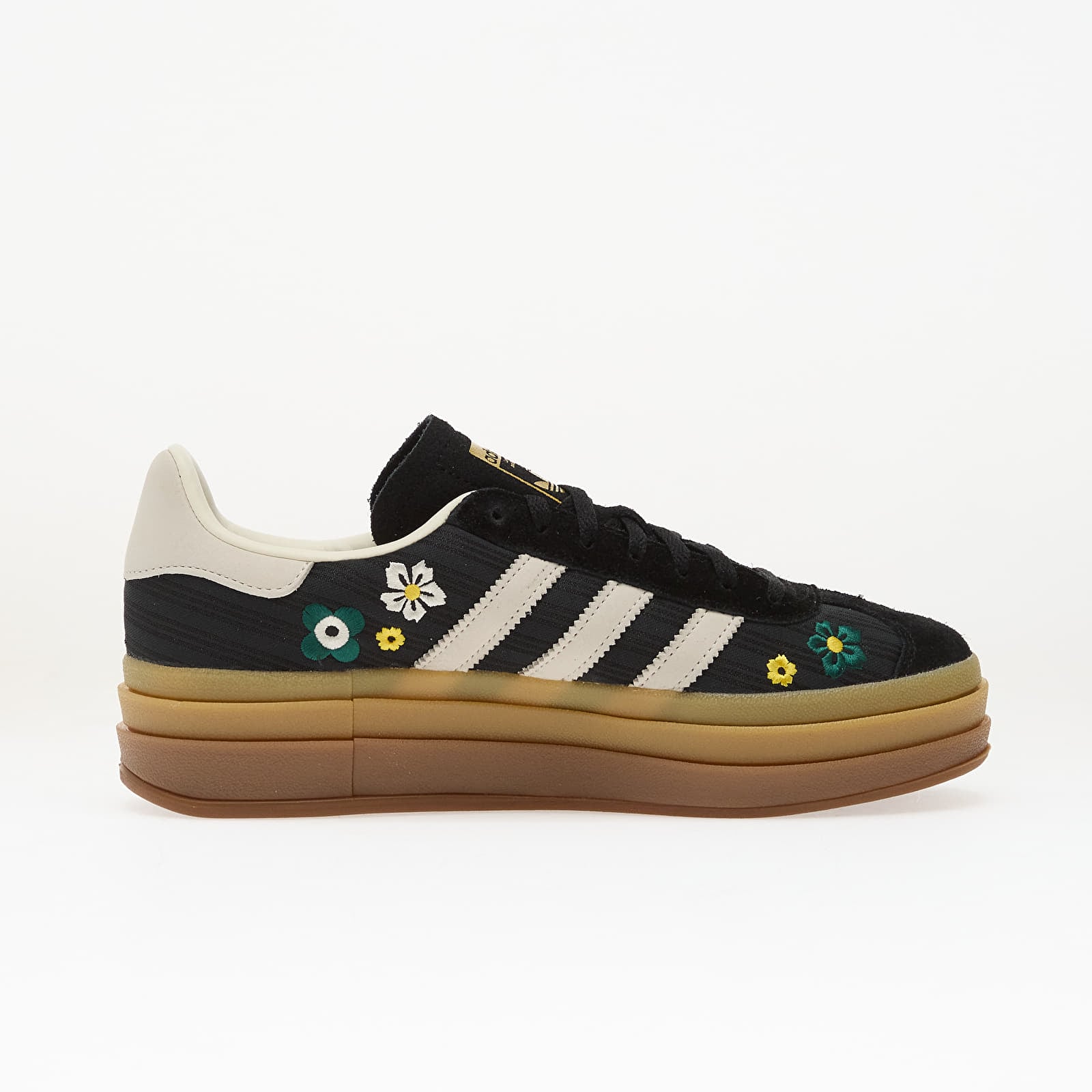 Women's shoes adidas Gazelle Bold W Core Black/ Off White/ Eqtyel