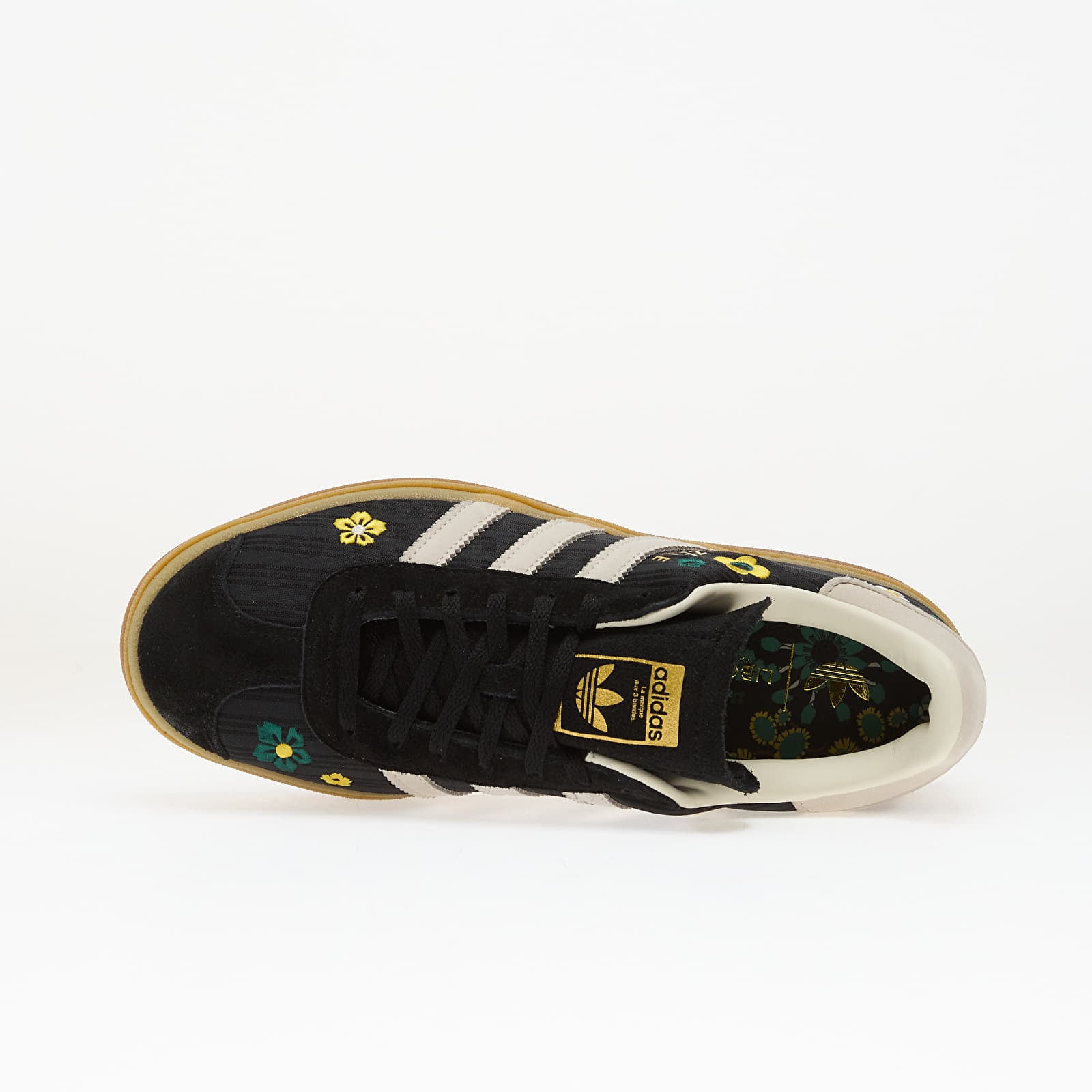 Women's shoes adidas Gazelle Bold W Core Black/ Off White/ Eqtyel