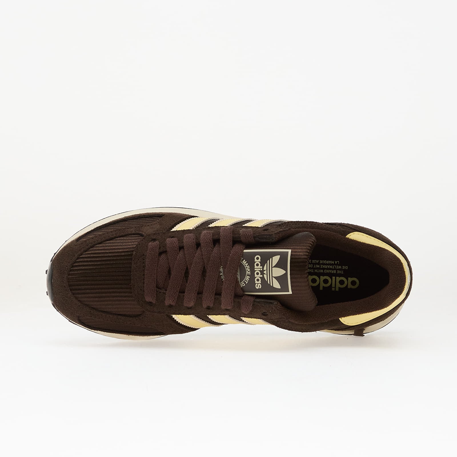 Sieviešu apavi adidas La Trainer Og W Dark Brown/ Almost Yellow/ Off White