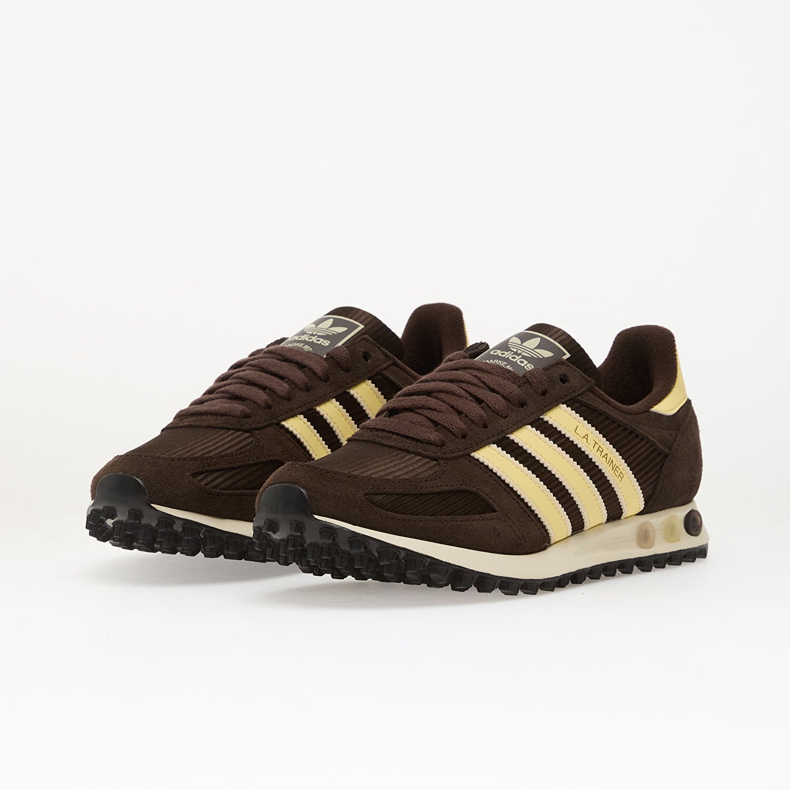 Sieviešu apavi adidas La Trainer Og W Dark Brown/ Almost Yellow/ Off White
