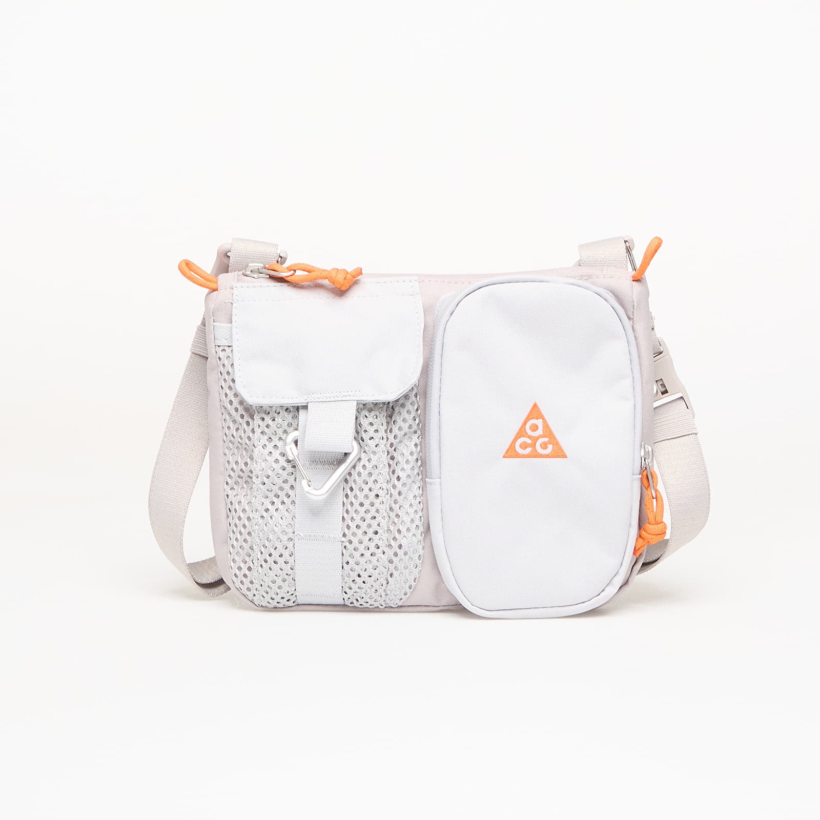 Schoudertassen voor mannen Nike ACG "DAYMAX" Crossbody Bag 3L College Grey/ Grey Fog/ Safety Orange