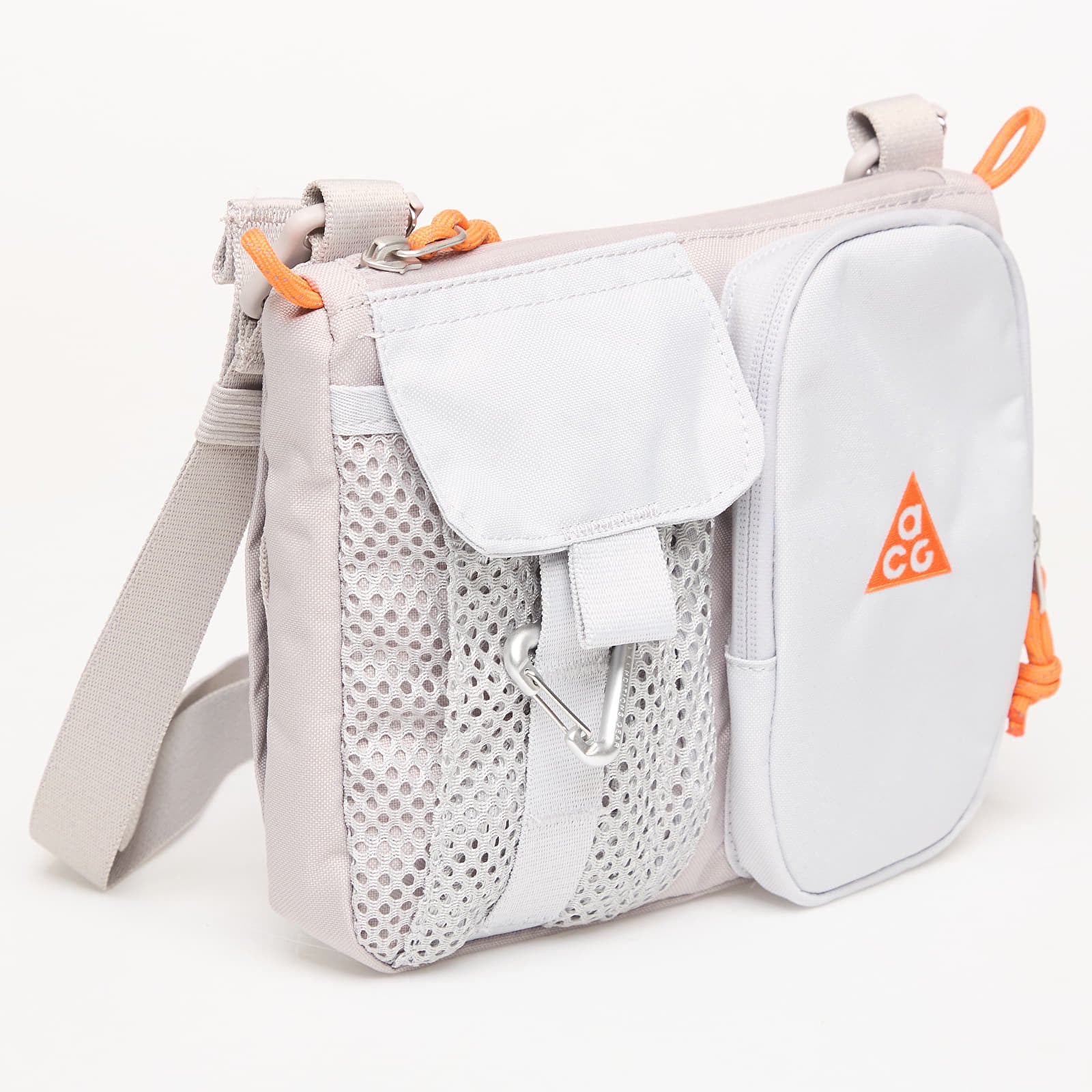 Schoudertassen voor mannen Nike ACG "DAYMAX" Crossbody Bag 3L College Grey/ Grey Fog/ Safety Orange