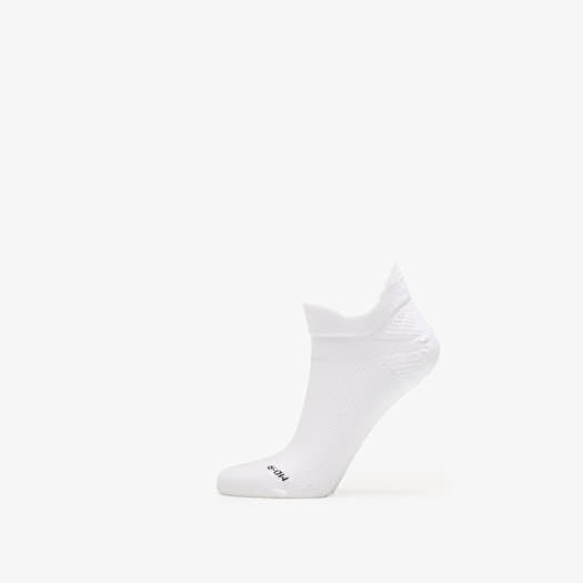 Socken Nike Running Lightweight No-Show Socks 1 Pair White/ Black/ Pure Platinum
