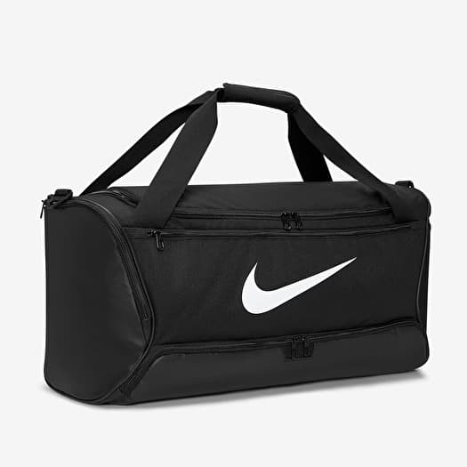 Nike Brasilia 9.5 Training Duffel Bag Medium 60L Black/ Black/ White