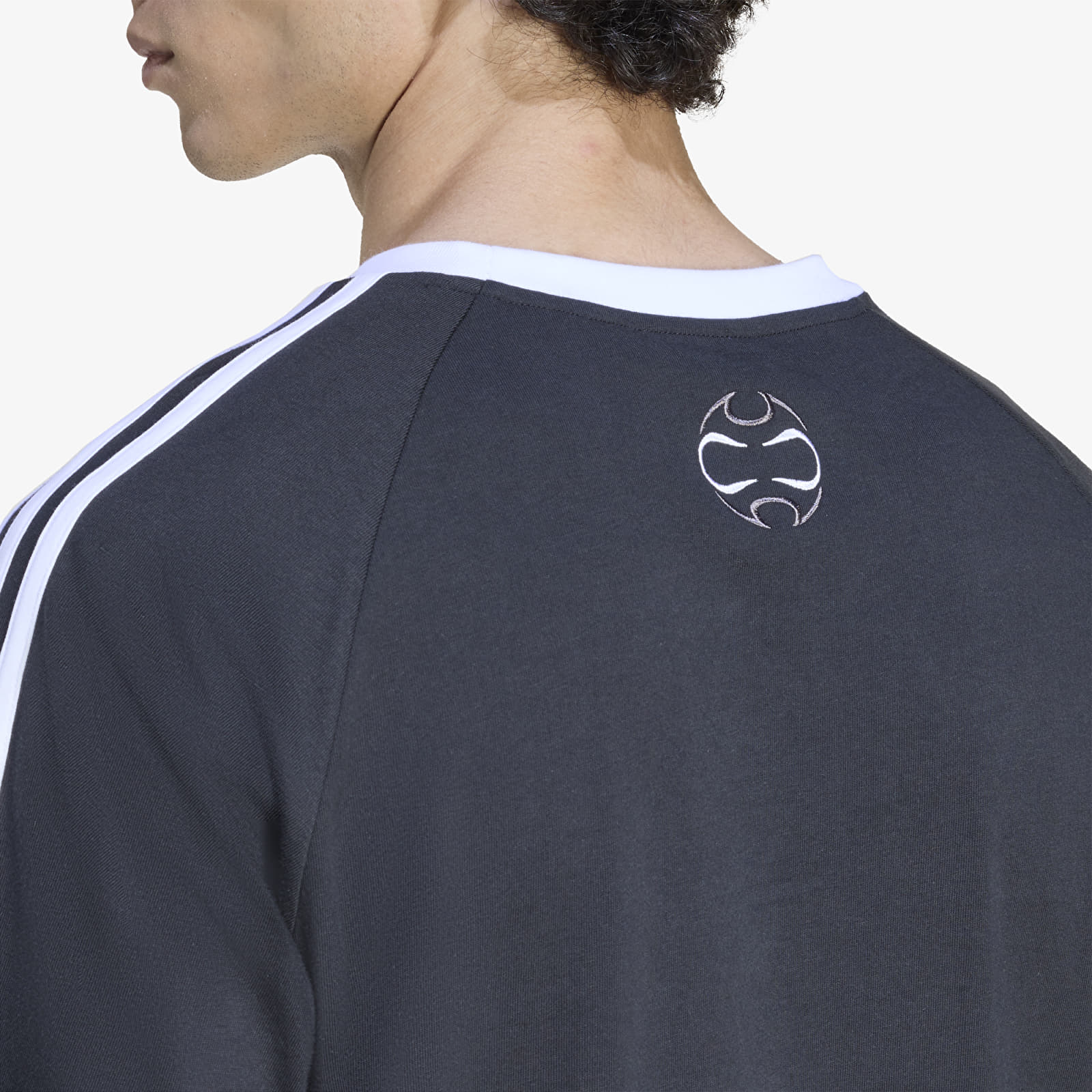 Magliette da uomo adidas Teamgeist Tee Black/ White