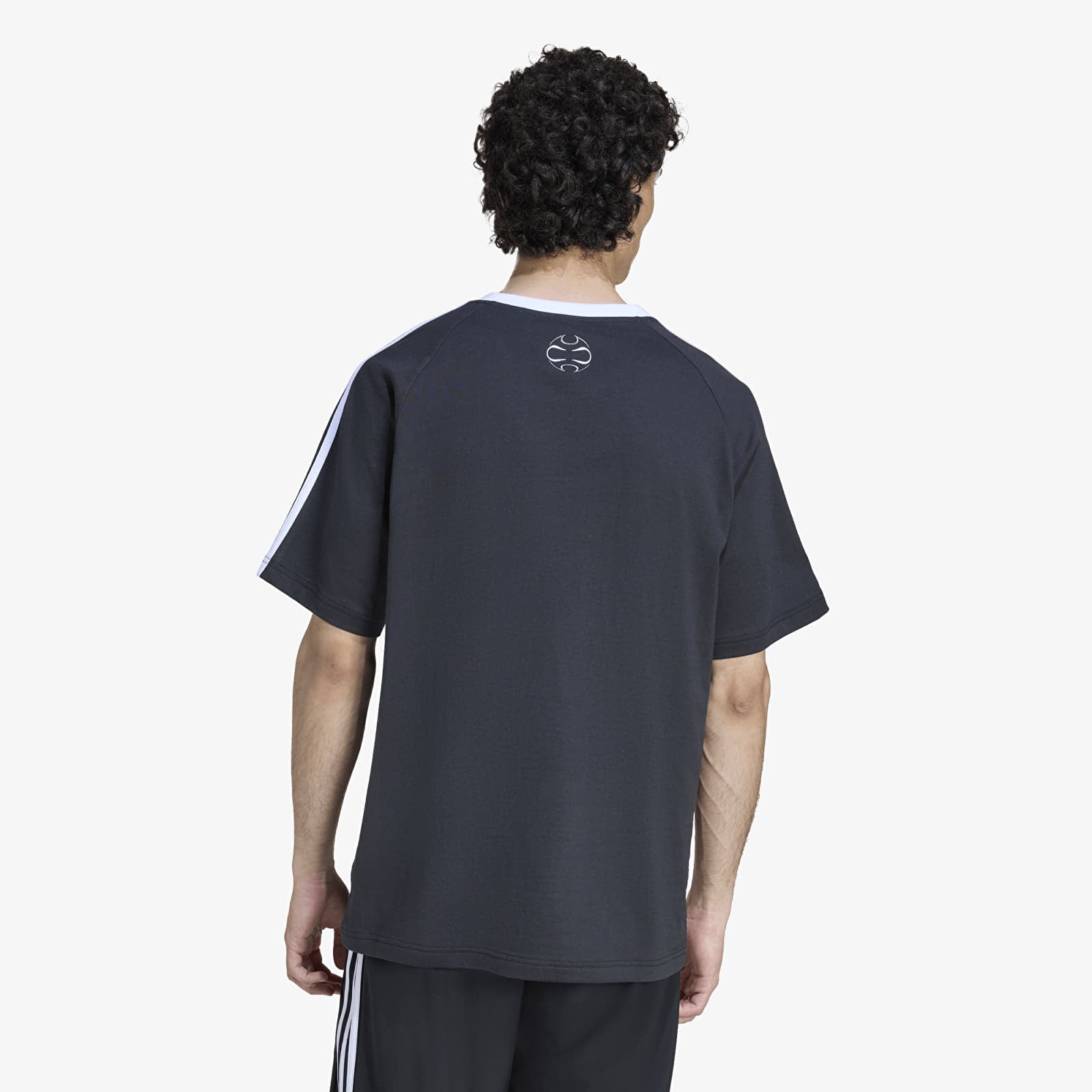 Magliette da uomo adidas Teamgeist Tee Black/ White