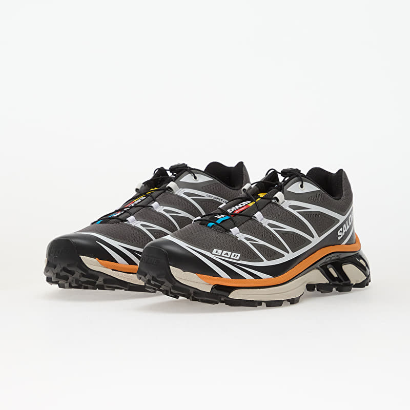 Salomon XT-6 Pewter/ Black/ Turmeric | Footshop