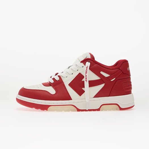 Off-White W Out Of Office Calf Lea White/ Haute Red