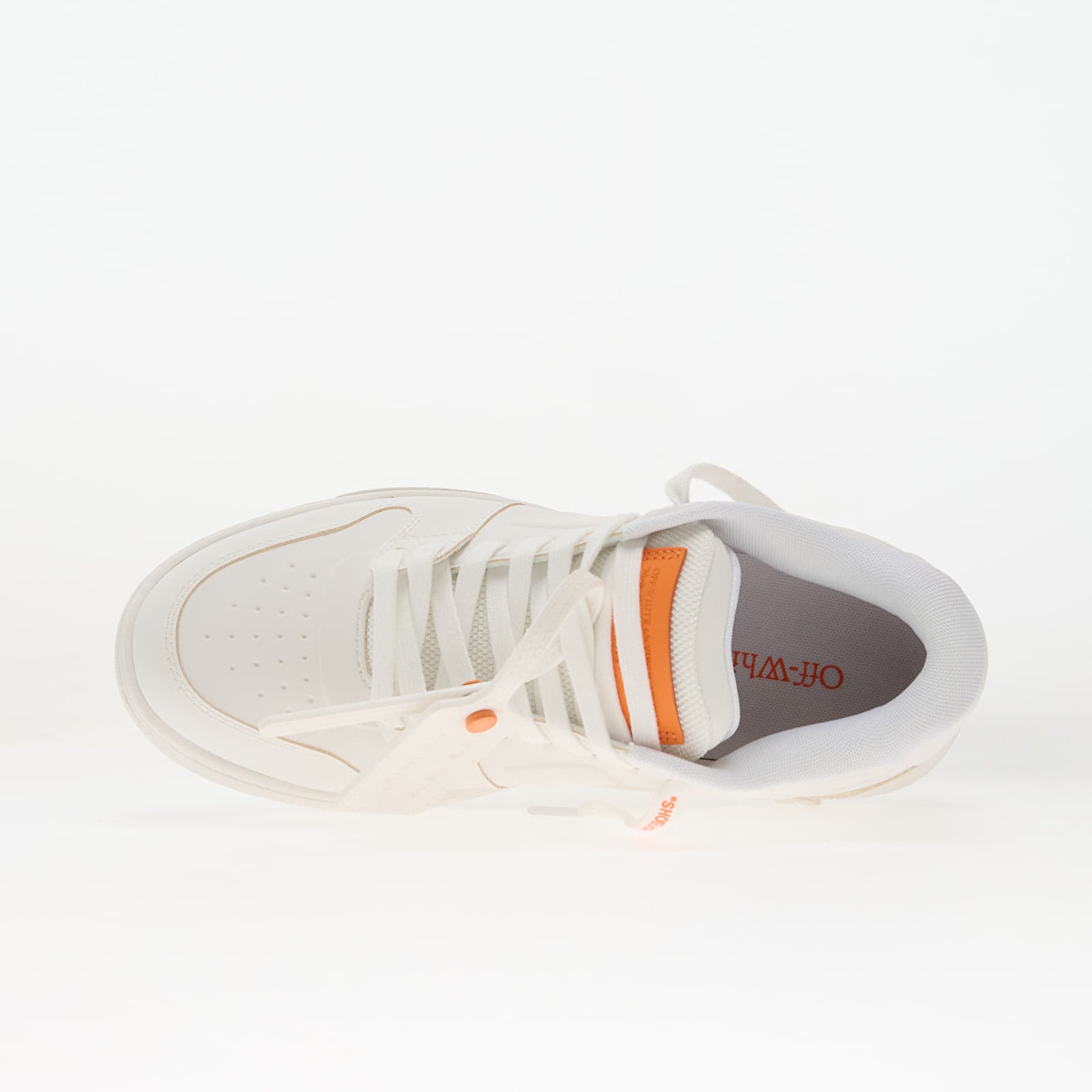 Women's shoes Off-White W Out Of Office Molded White/ Orange