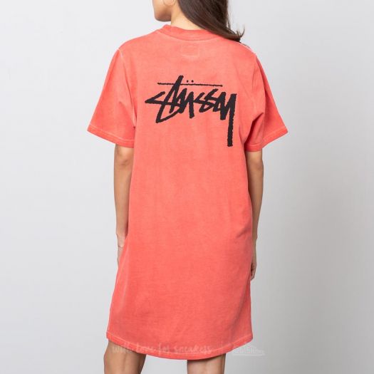 T shirts Stussy Dev T shirt Dress Pink Footshop