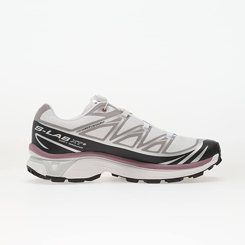 Salomon XT-6 White/ Black/ Dusky Orchid | Footshop