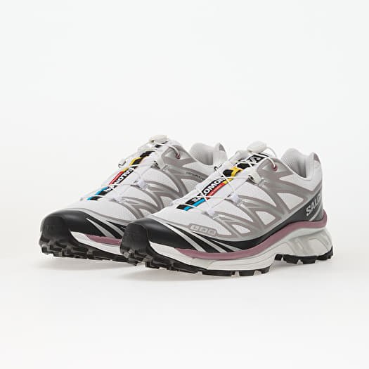 Salomon XT-6 White/ Black/ Dusky Orchid | Footshop