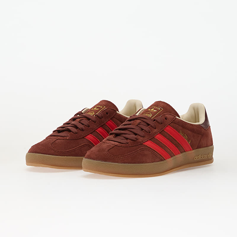 adidas Gazelle Indoor Fox Brown/ Red/ Gum4 | Footshop