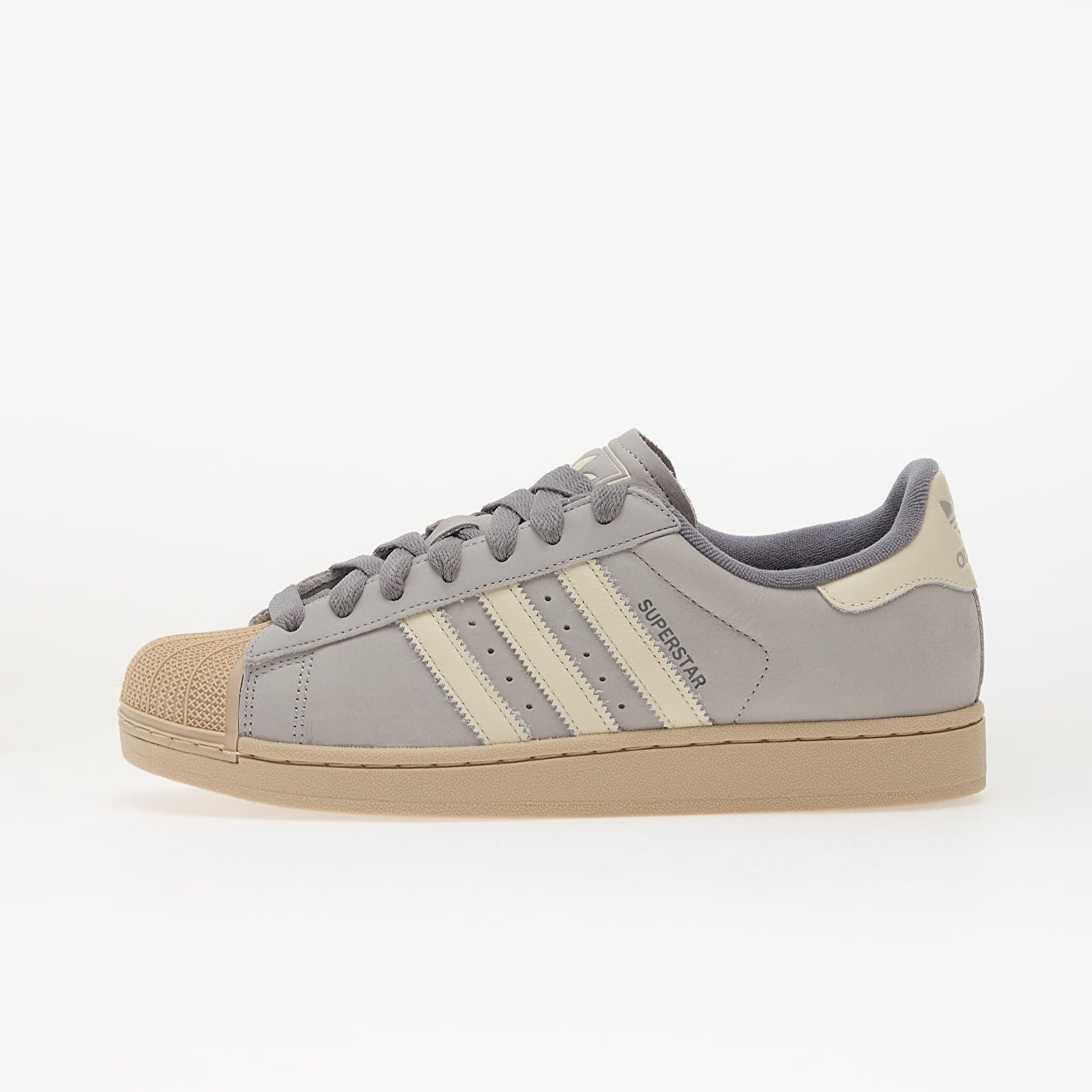 Levně Tenisky adidas Superstar II Grey Two/ Off White/ Stokha