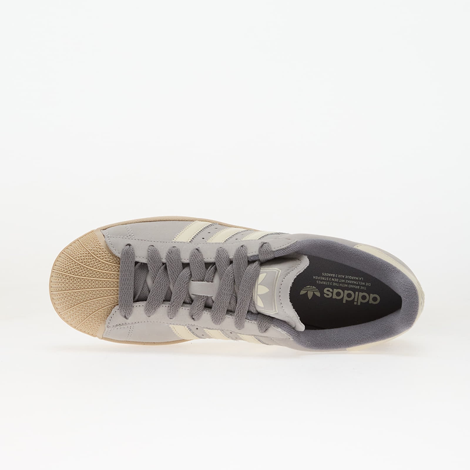 Men's shoes adidas Superstar II Grey Two/ Off White/ Stokha