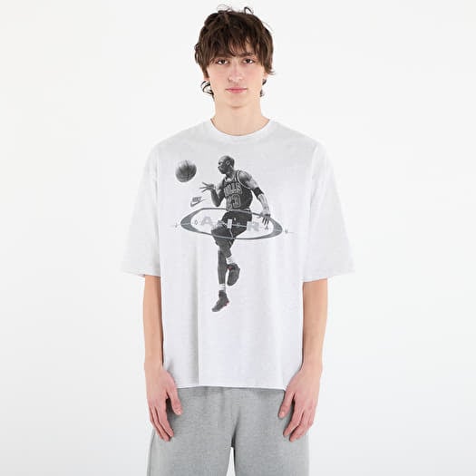 Maglietta Jordan Brooklyn Men's T-Shirt Birch Heather/ Black