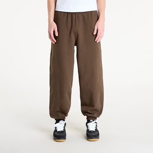 Pantaloni da ginnastica Nike Solo Swoosh Men's Cuffed Fleece Pants Dark Hazel/ White