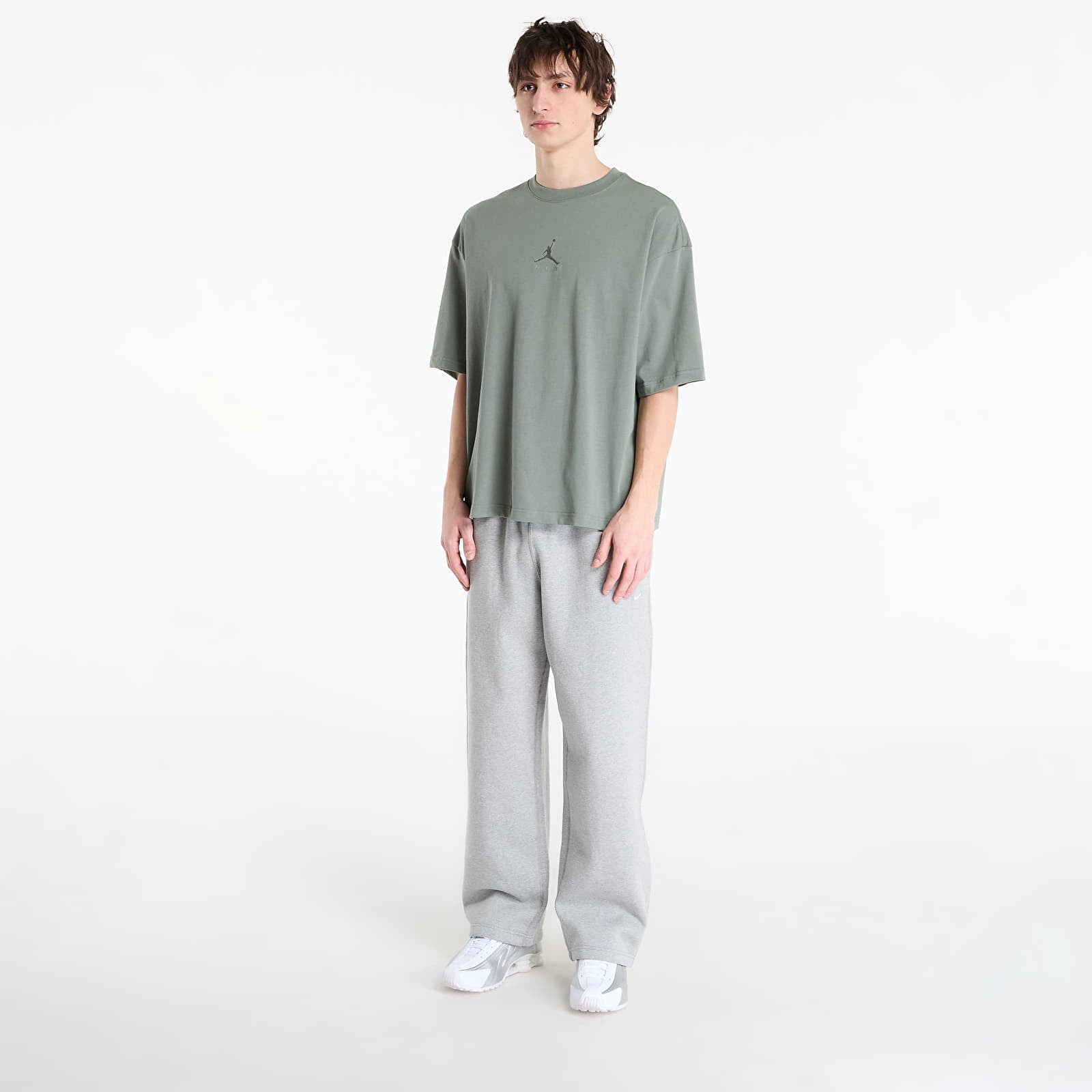 T-Shirts Jordan Flight Essentials Men's Oversized T-Shirt Vintage Lichen/ Vintage Lichen