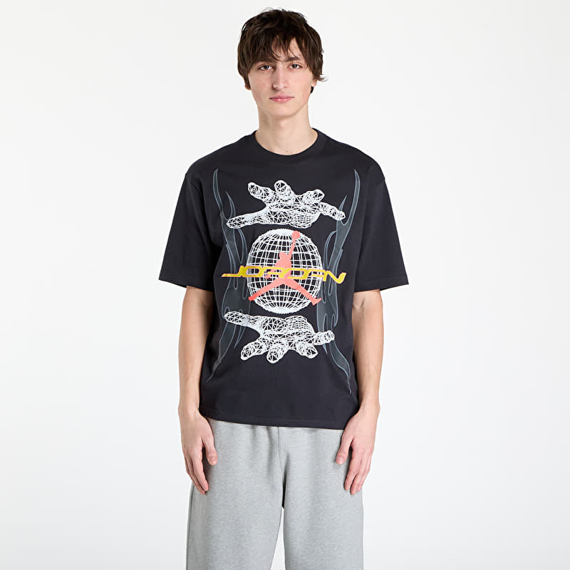 T-shirt Jordan Men's Graphic Shirt Off Noir/ Infrared 23