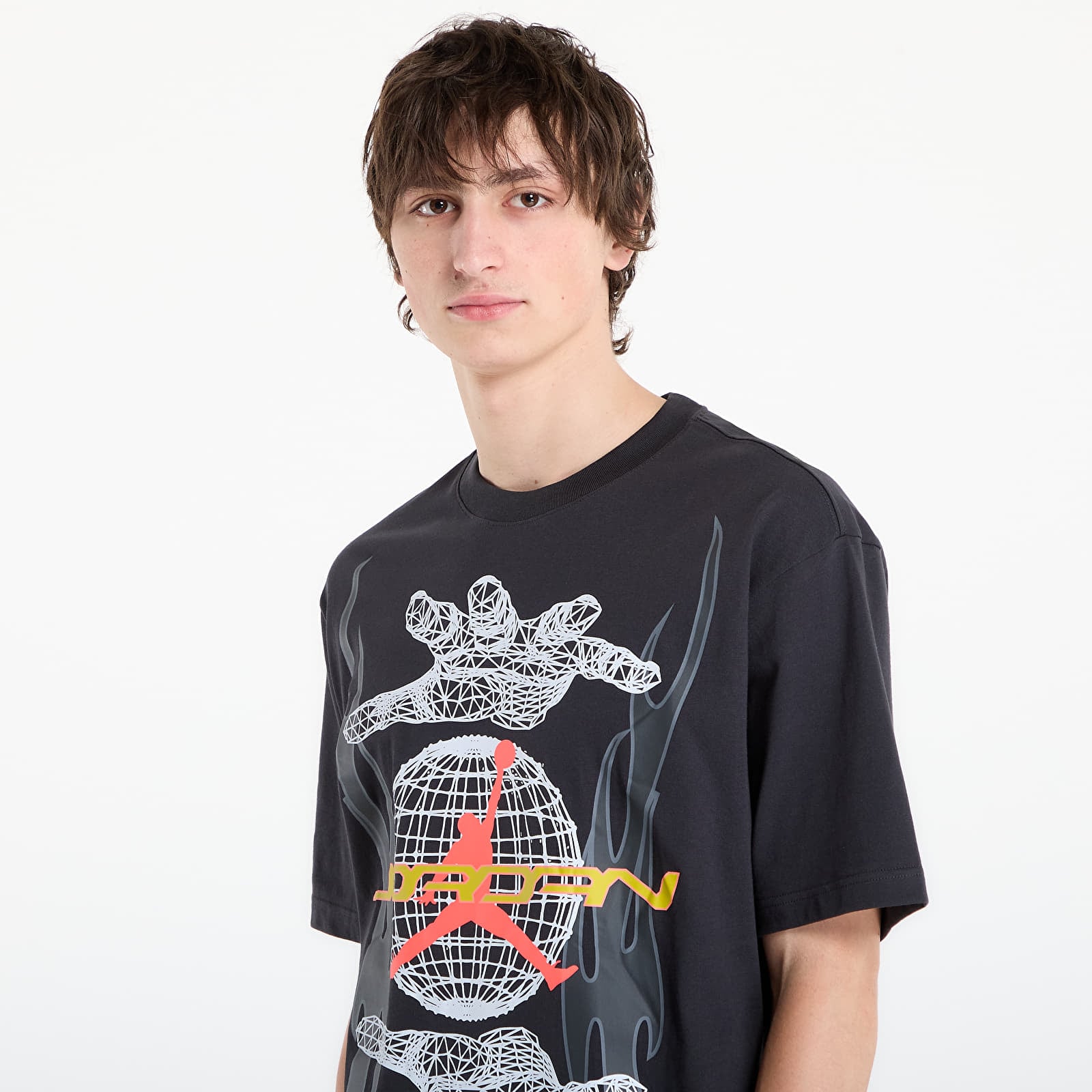 Muške majice kratkih rukava Jordan Men's Graphic Shirt Off Noir/ Infrared 23