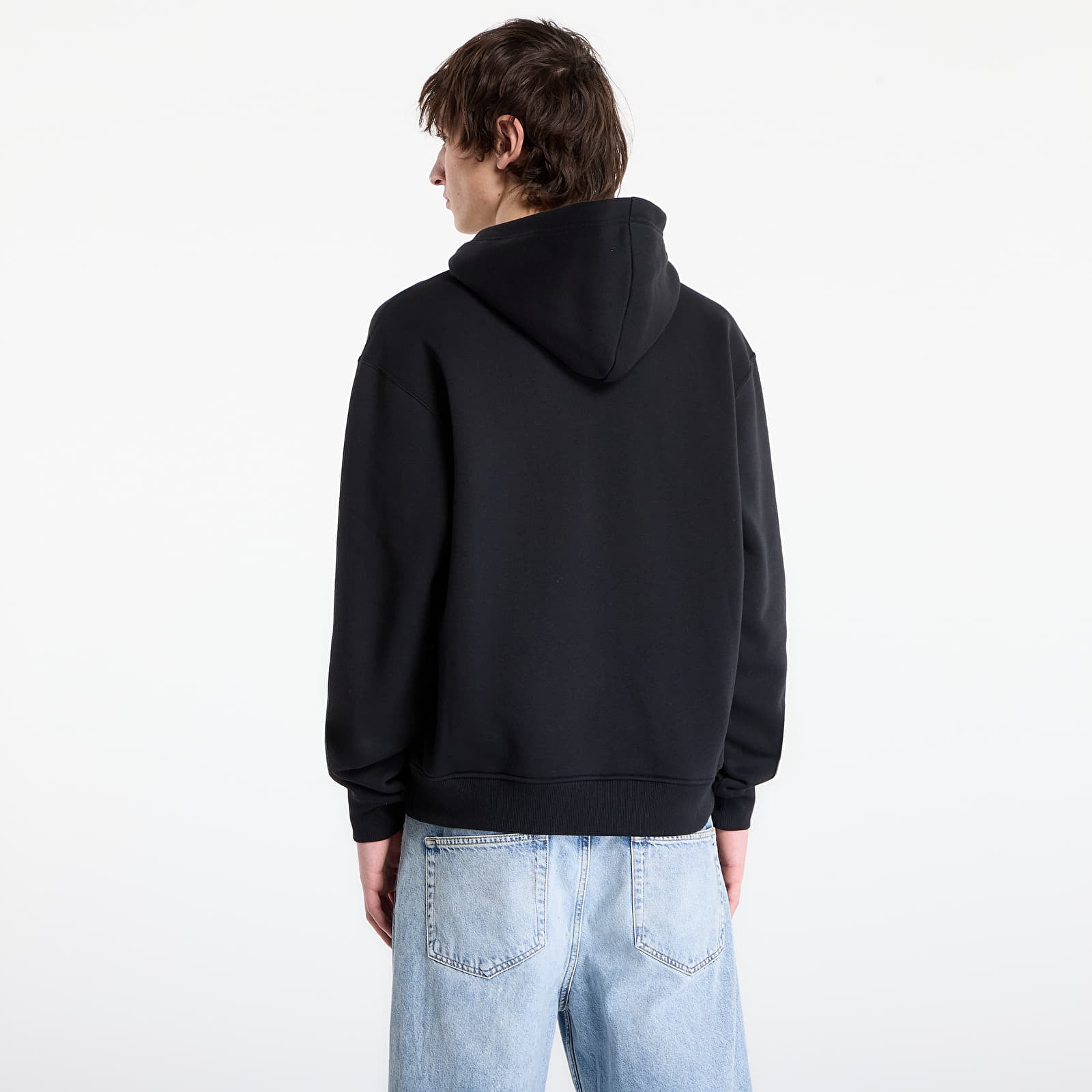 Sweatjacken und Sweatshirts Jordan Brooklyn Fleece Men's Pullover Hoodie Black/ Infrared 23