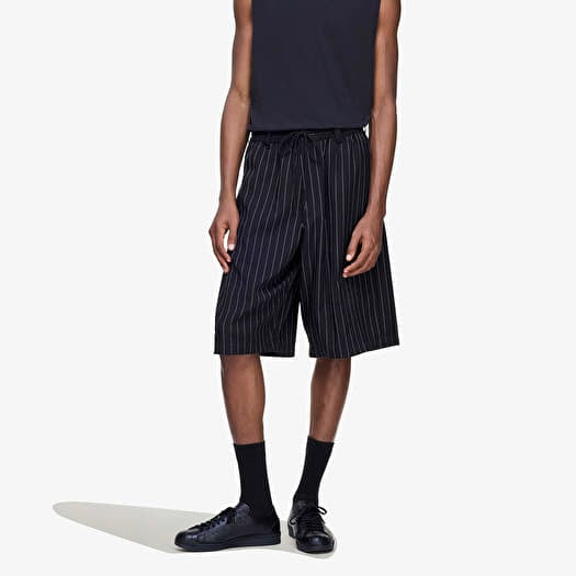 Kurze Hosen Y-3 Sport Uniform Pinstripe Track Trousers Black