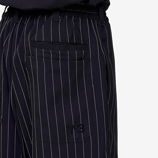 Y-3 Sport Uniform Pinstripe Track Trousers Black | Footshop