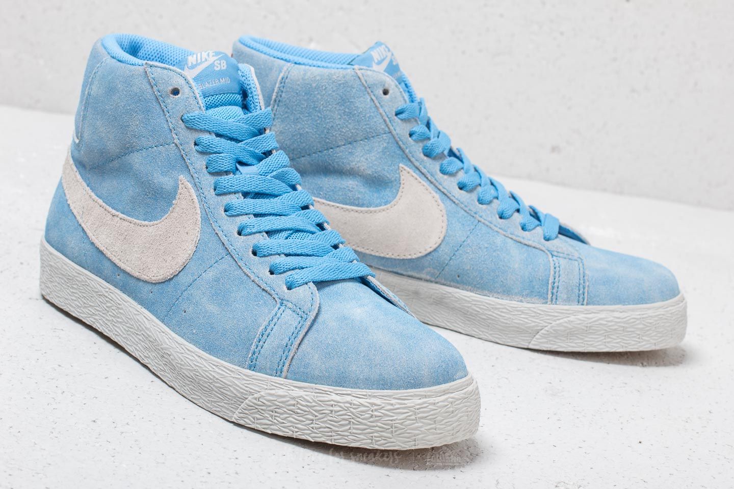 Men's shoes Nike SB Zoom Blazer Mid University Blue/ Light Bone