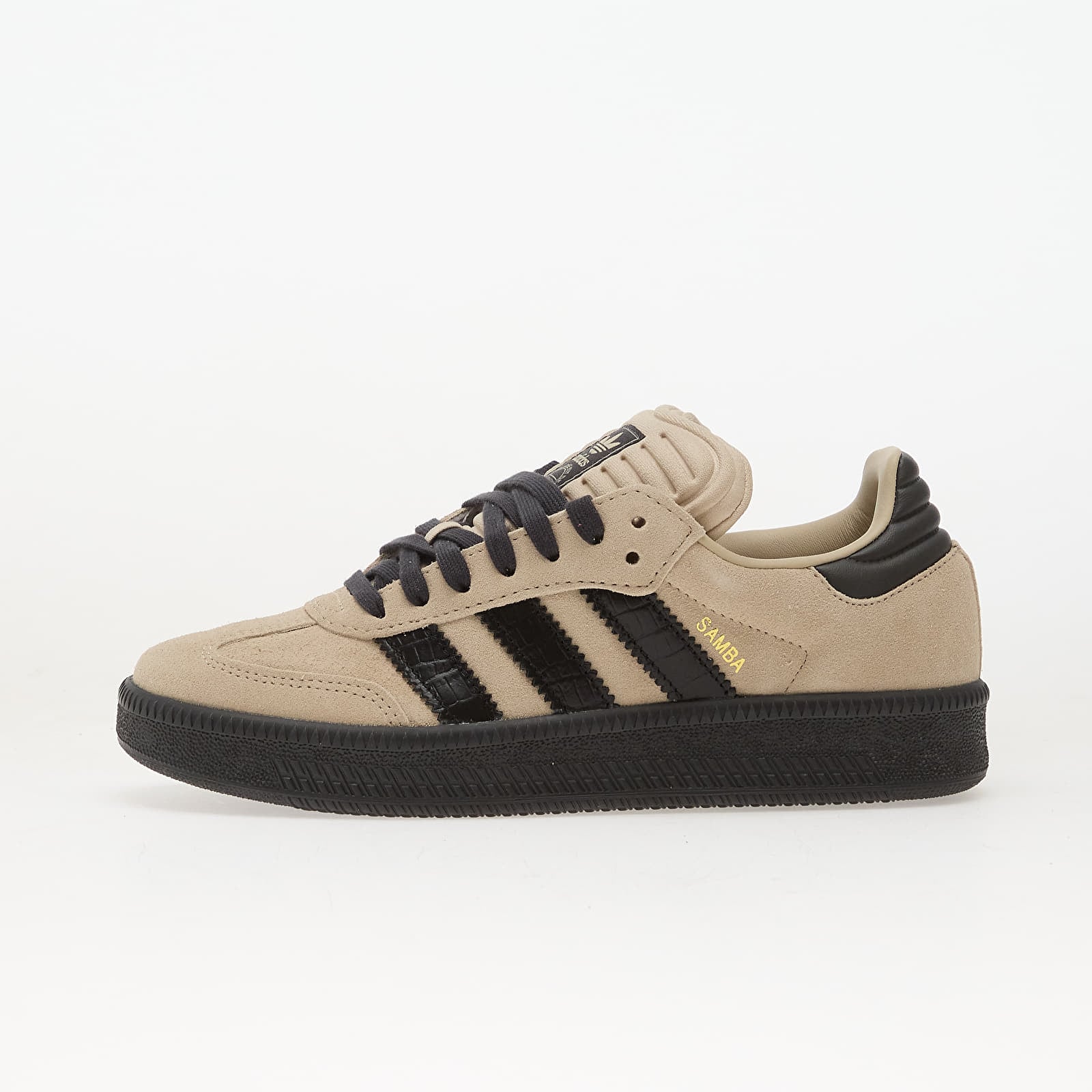 Pánske tenisky a topánky adidas Samba Xlg Stone Khaki/ Core Black/ Utility Black