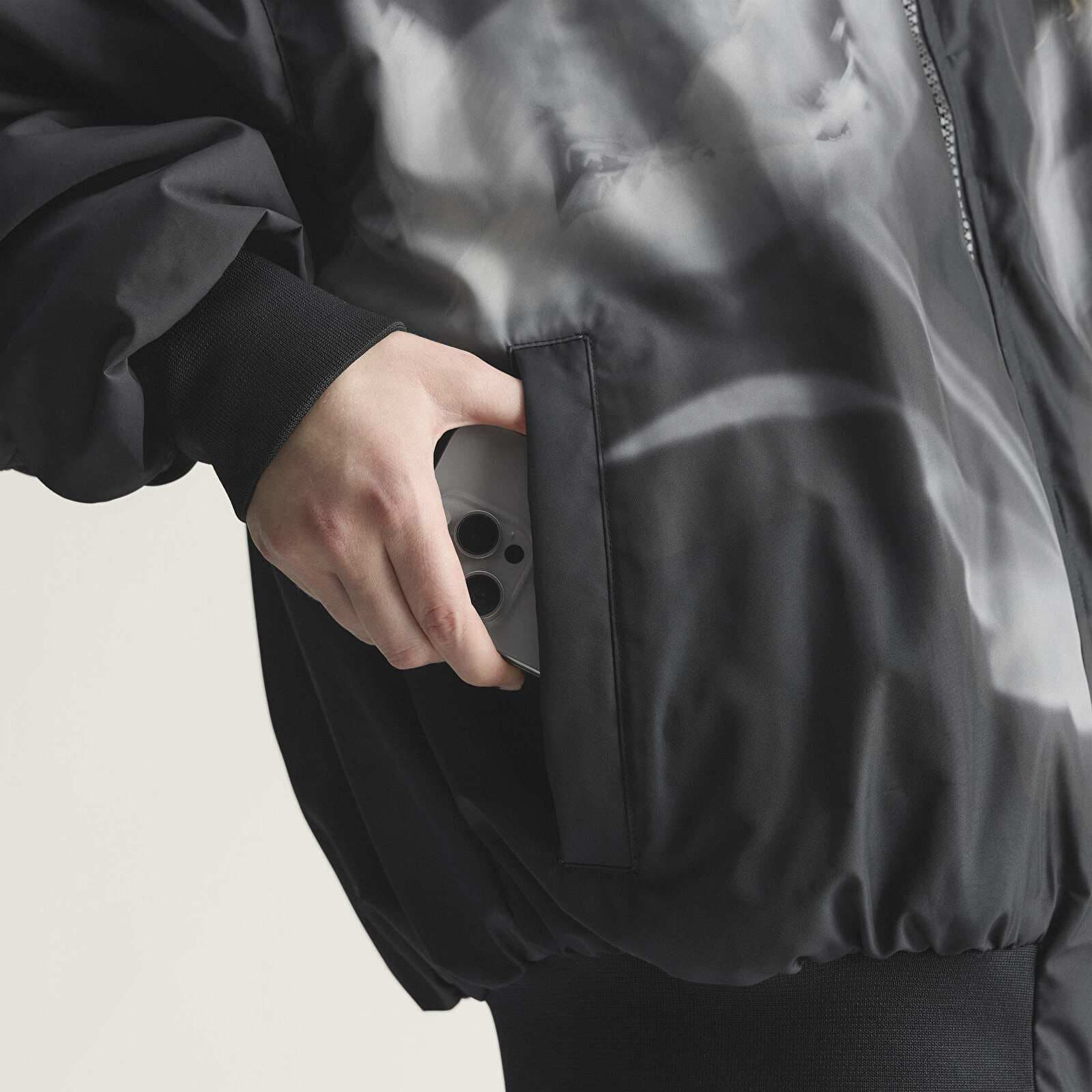 Giacche adidas x Stella McCartney Sw Bomb P Black/ White