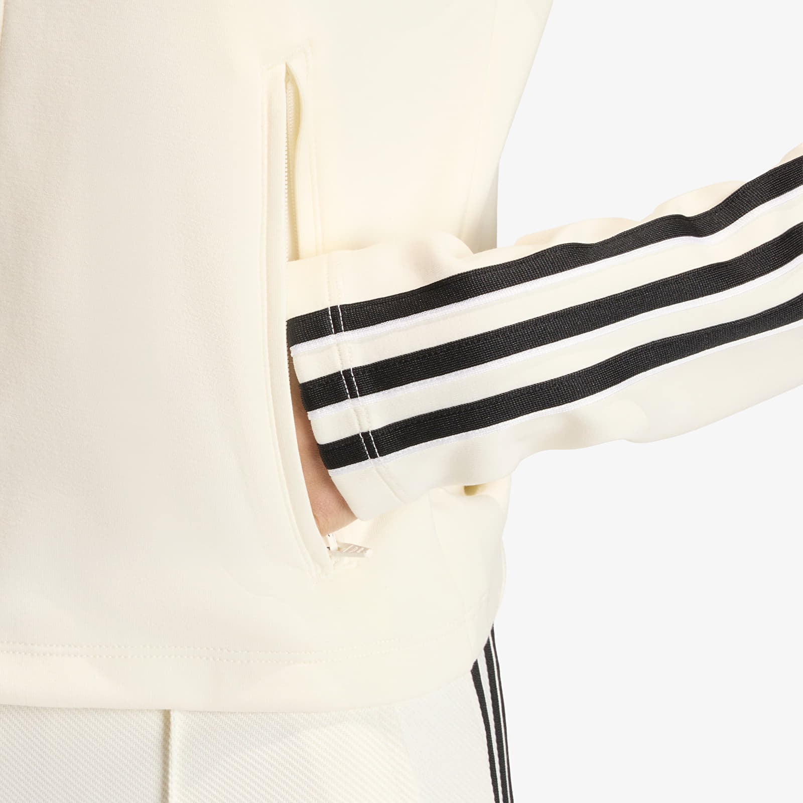Hoodies and sweatshirts adidas Slim Tt Off White