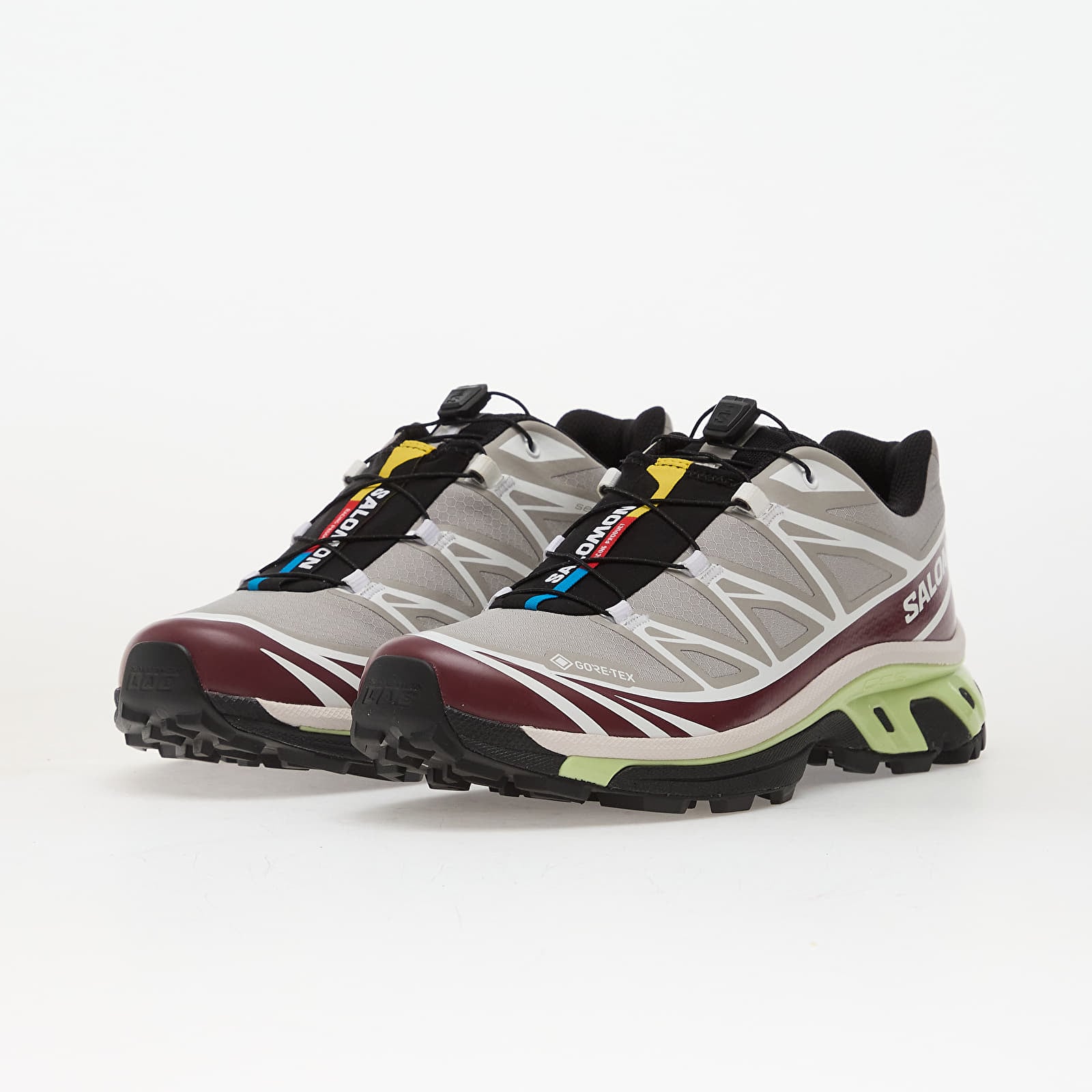 Чоловіче взуття Salomon XT-6 GTX Paloma/ Maroob/ Buttrf