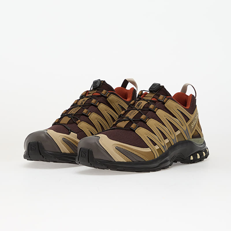 Men's shoes Salomon Xa Pro 3D Black Coffee/ Kelp/ Safari