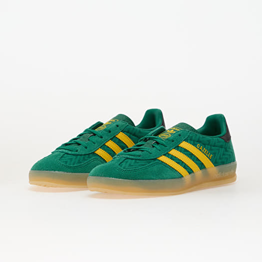 Women's shoes adidas Gazelle Indoor W Bright Green/ Eqtyel/ Gum (JR2416) |  Footshop