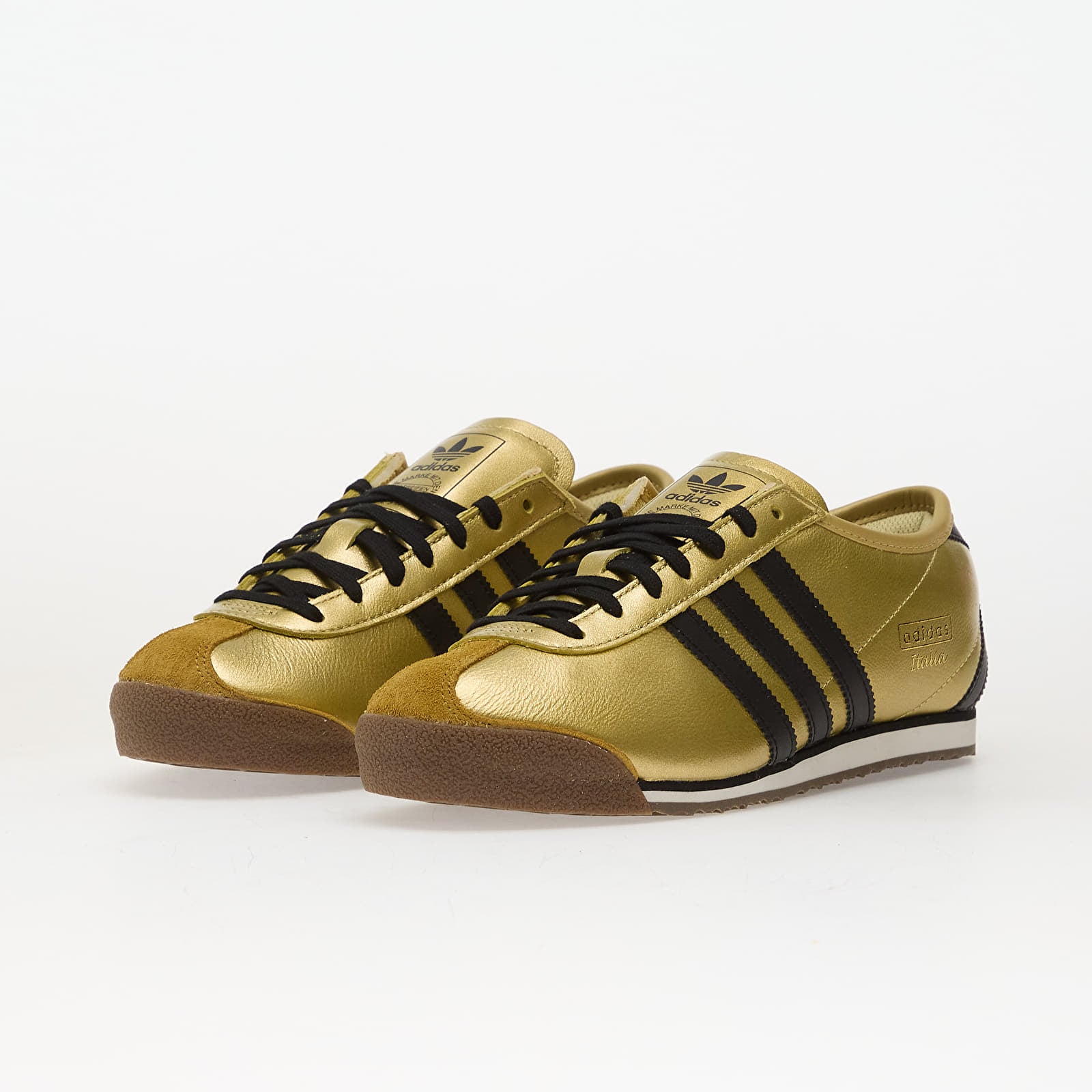 Damesko adidas Italia 70S W Gold Metallic/ Core Black/ Gum5