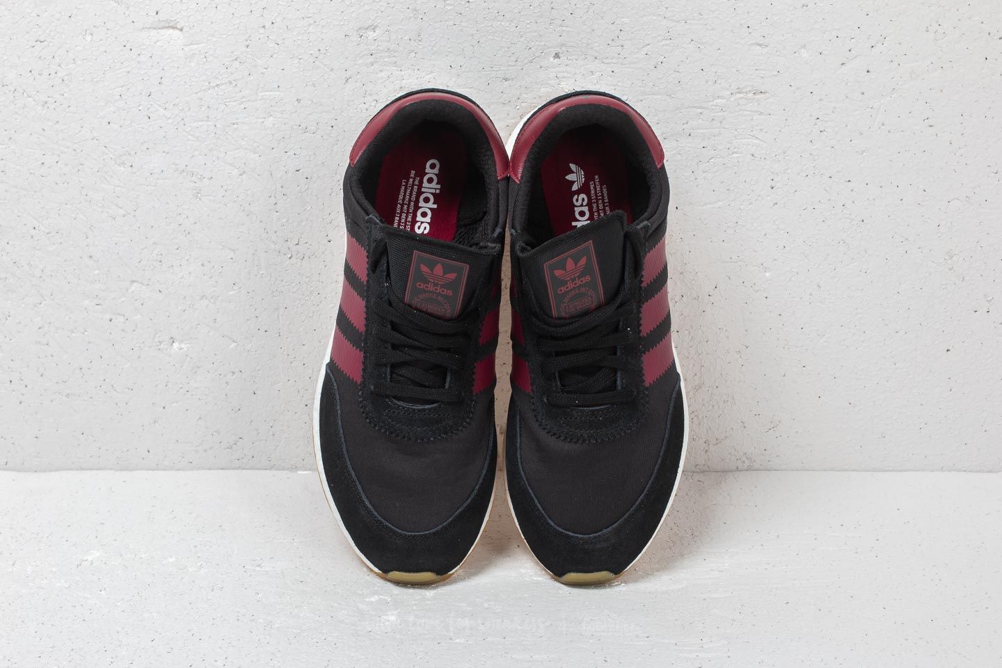 Men s shoes adidas I 5923 Core Black Collegiate Burgundy Ftw White Footshop