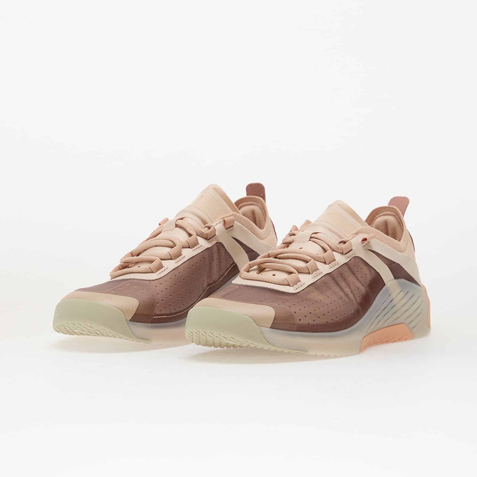 Damesko adidas x Stella McCartney Dropset 4 Soft Powder/ Soft Powder/ Brown Mauve