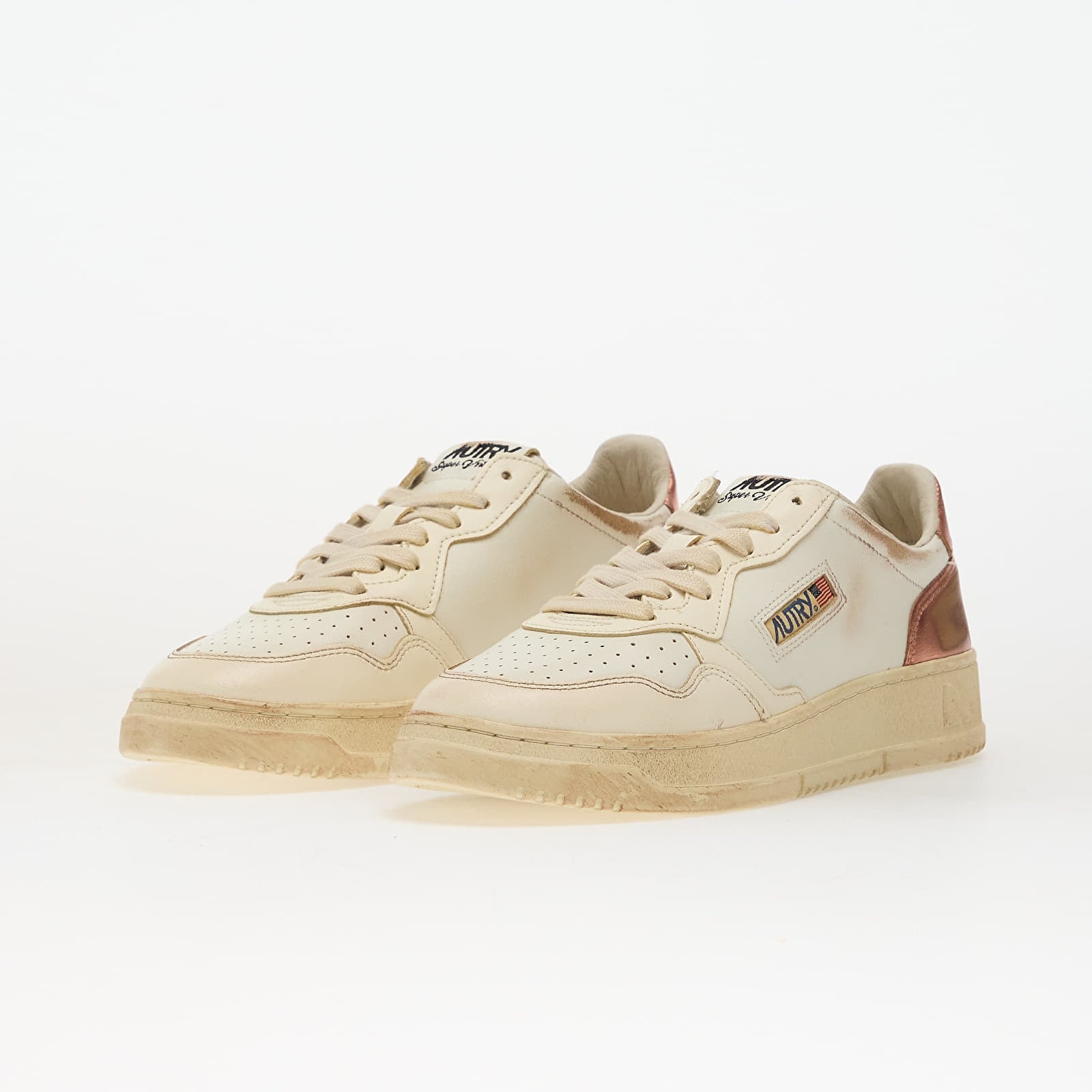 Buty damskie Autry Supvint Low Wom Leat/ Leat White/ Van/ Sal