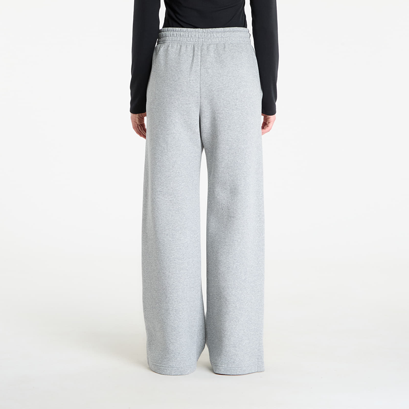 Pantaloni tuta donna Nike Sportswear Phoenix Fleece Women's High-Waisted Wide-Leg Pants Dk Grey Heather/ Sail