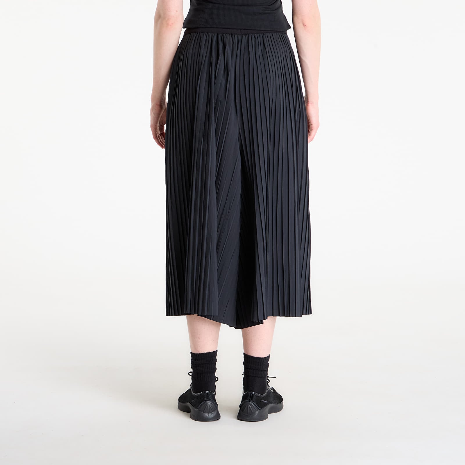 Pantaloni donna Nike Sportswear Women's Oversized Mid-Rise Culotte Pants Black/ Sail