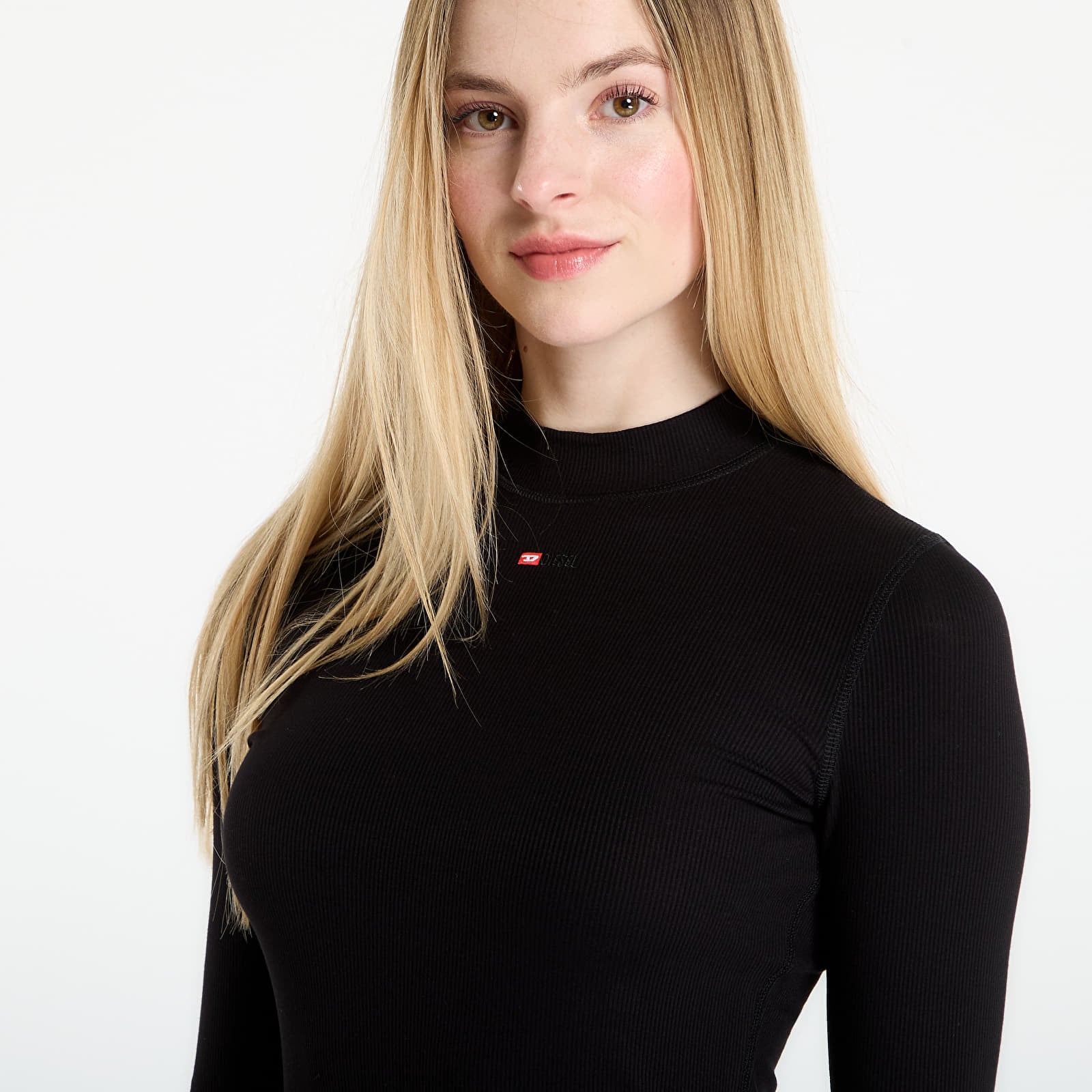 Vestidos de mujer DIESEL D-Mokky-Ls-Microdiv Dress Black