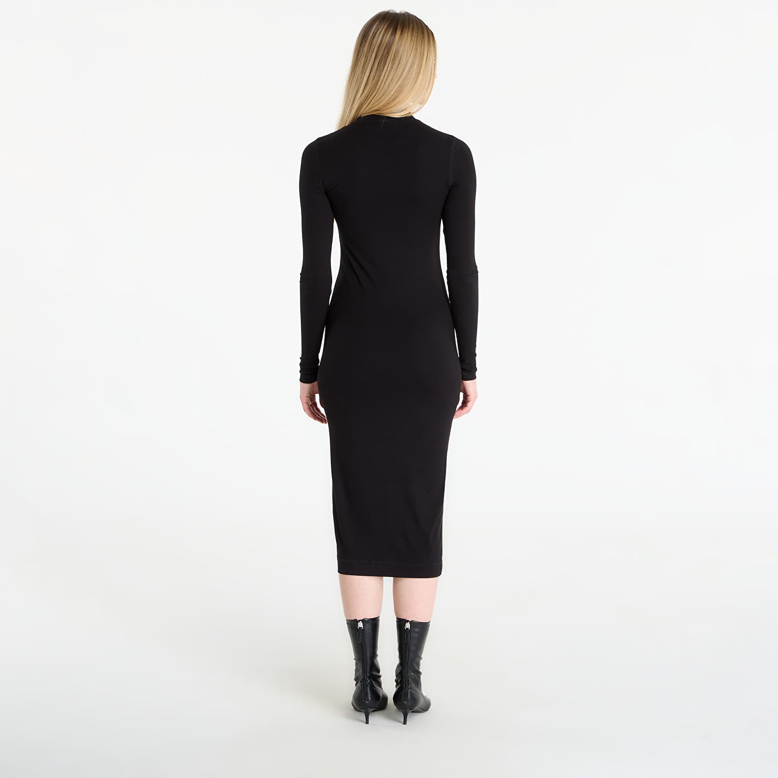 Vestidos de mujer DIESEL D-Mokky-Ls-Microdiv Dress Black