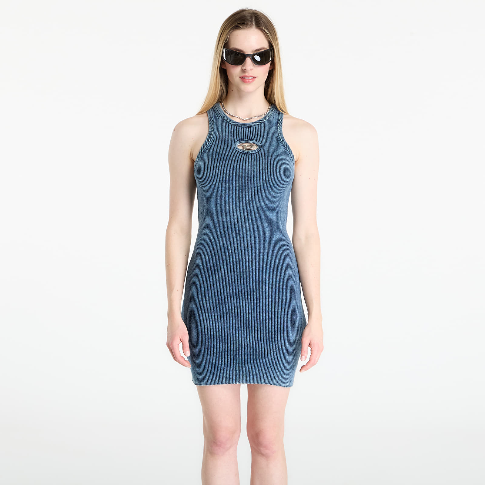 Vestidos de mujer DIESEL M-Anchorage-Sl Dress Blue