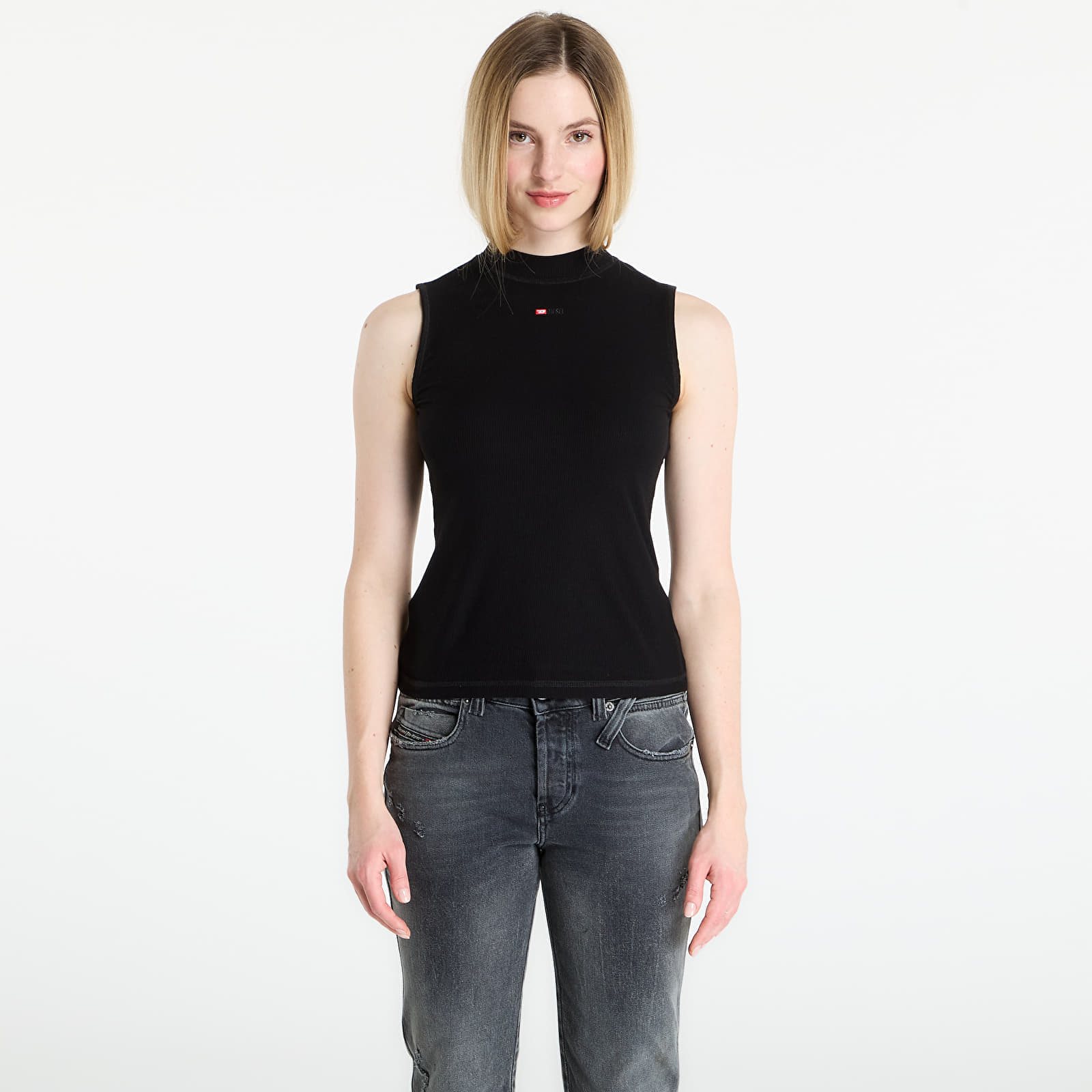 Потник DIESEL T-Mokky-Sl-Microdiv Tank Top Black XS