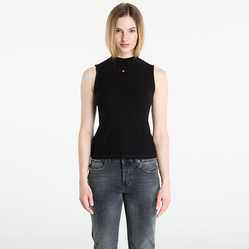 Tank top DIESEL T-Mokky-Sl-Microdiv Tank Top Black