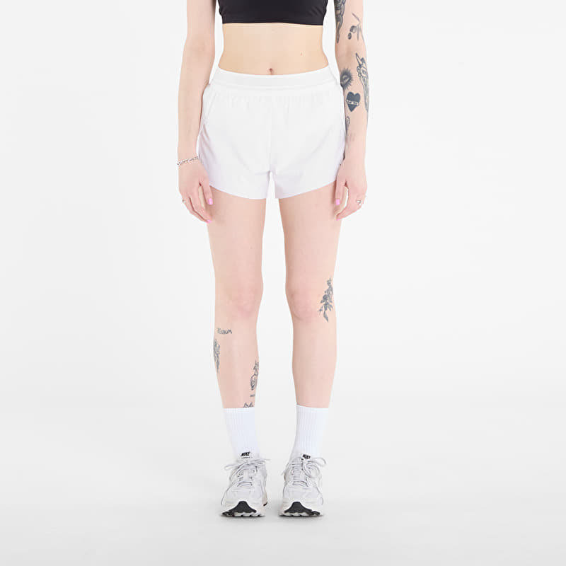Shorts Nike AeroSwift Women's Dri-FIT ADV Mid-Rise 3" Brief-Lined Running Shorts White/ Black