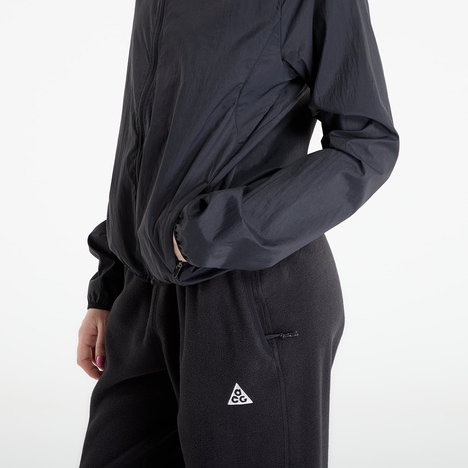 Jakne Nike ACG Women's Repel Trail Running Jacket Black/ White/ Summit White