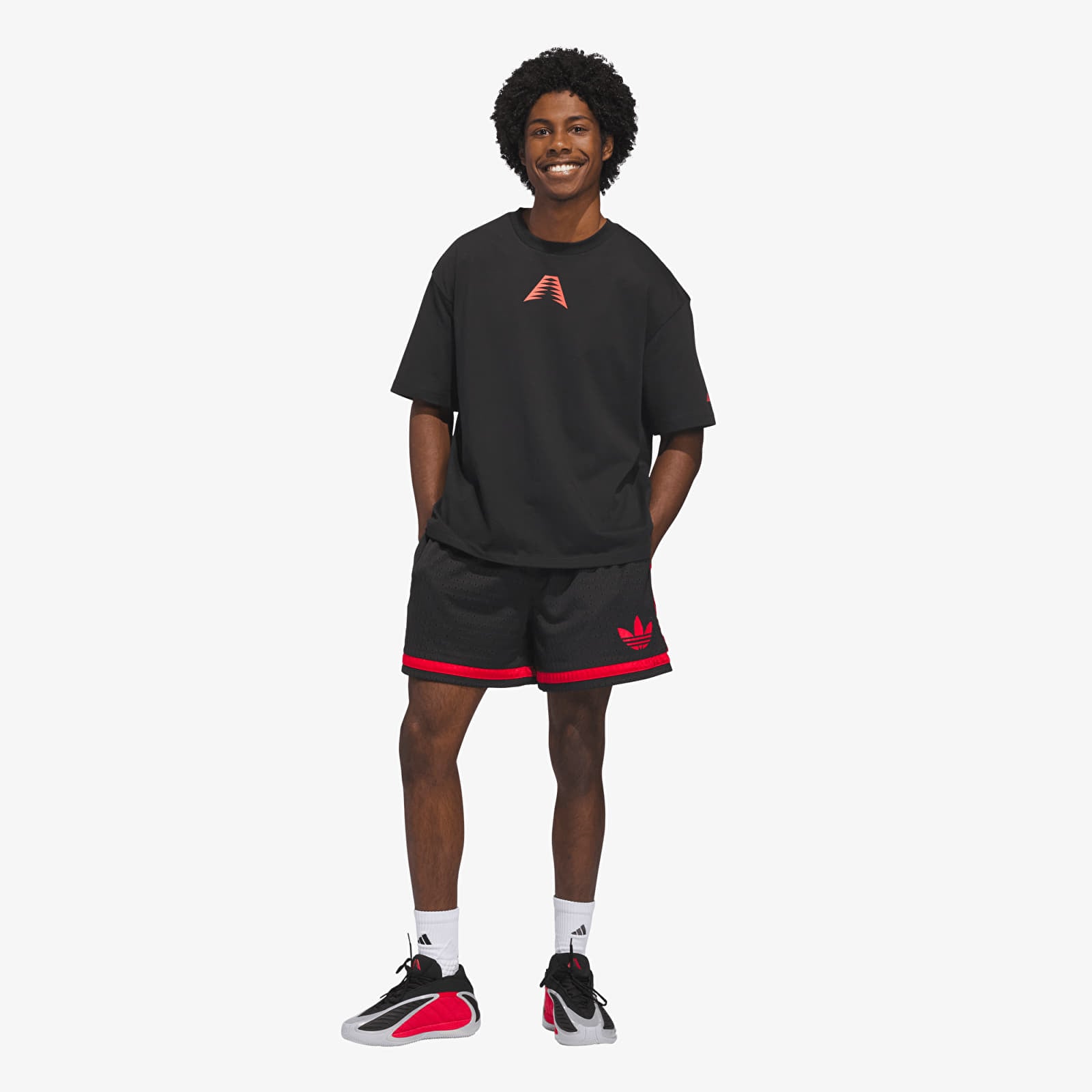 T-shirts adidas Anted Bt2 Tee Black/ Solid Red