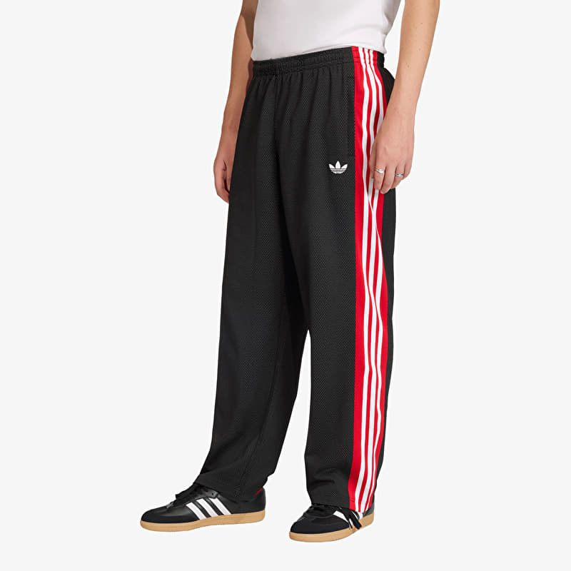 adidas Loose Mesh Tracksuit Bottoms Black