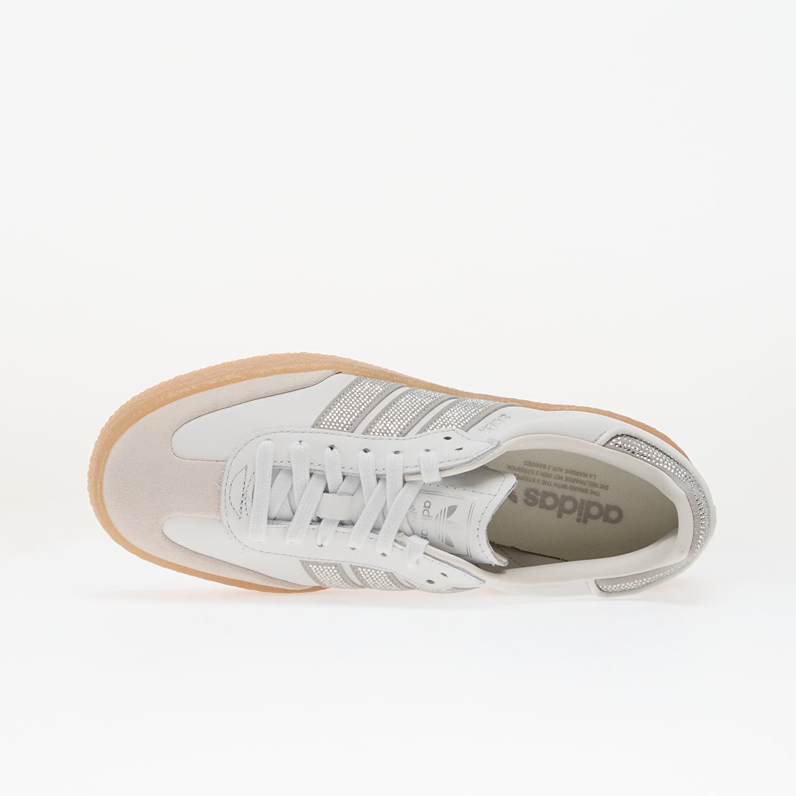 Ženske tenisice adidas Sambae W Crystal White/ Silver Metallic/ Gum4